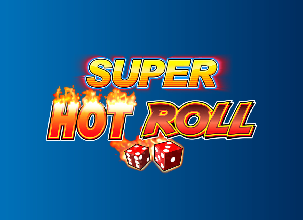 super hot roll text with dice