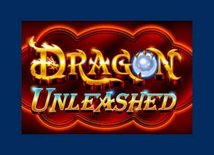 Decorative image. Dragon Unleashed emblem for our new Slot game.